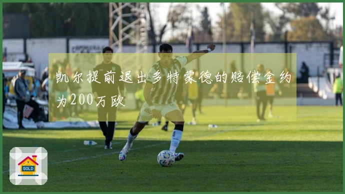 凯尔提前退出多特蒙德的赔偿金约为200万欧