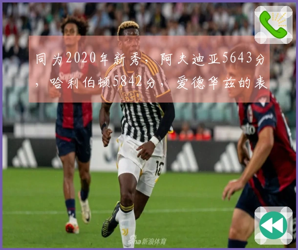 同为2020年新秀，阿夫迪亚5643分，哈利伯顿5842分，爱德华兹的表现如何？